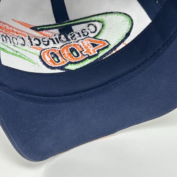Vintage NASCAR Cars Direct 400 Hat Cap Las Vegas Motor Speedway Strapback Blue - Picture 5 of 9